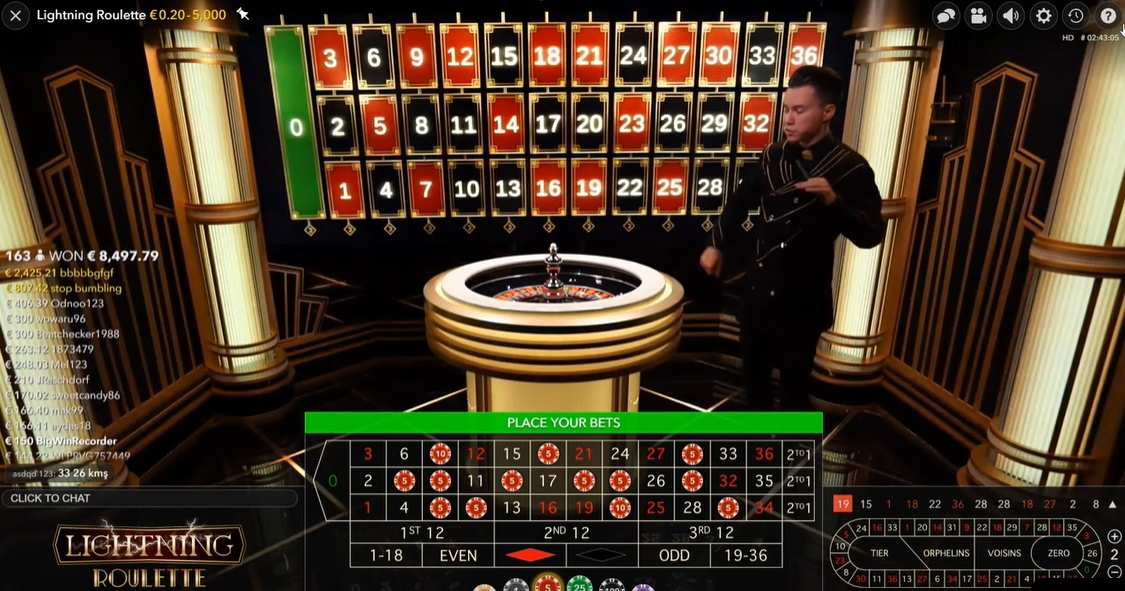 XXXTreme Lightning Roulette
