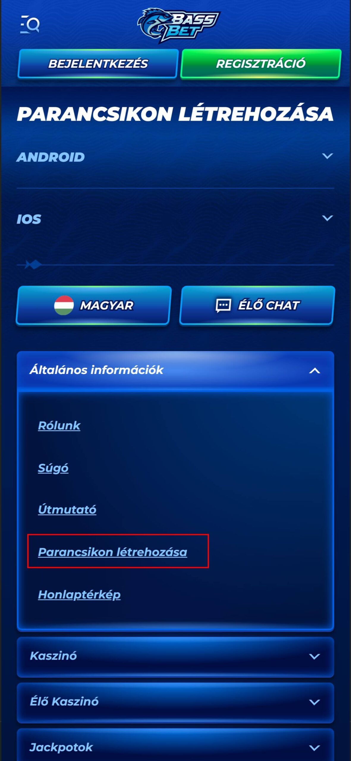 Parancsikon