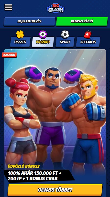 BigClash casino bonuses