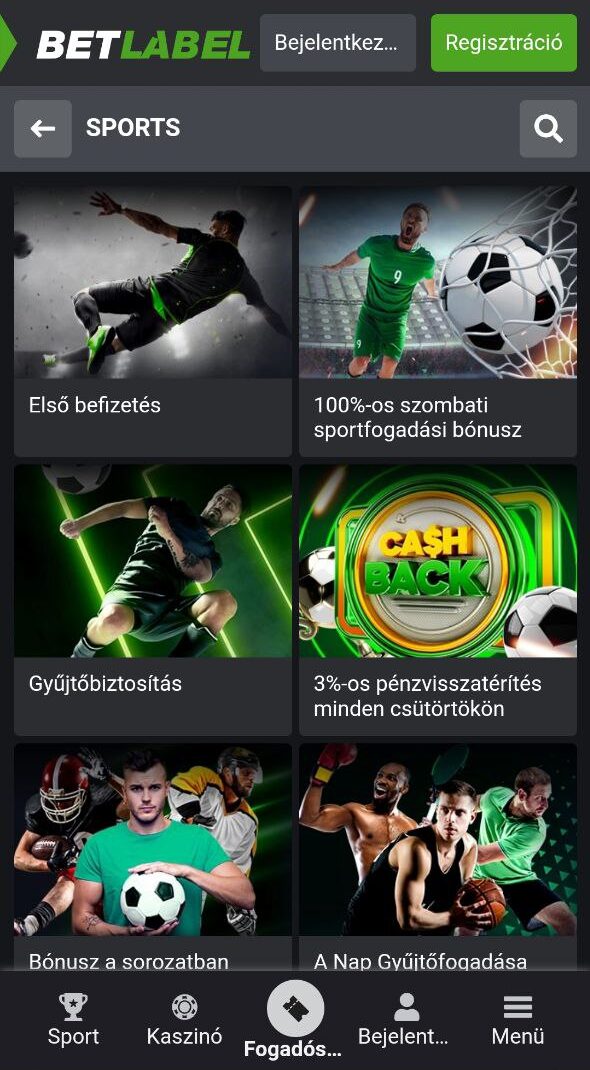 Bónuszok és Promóciók