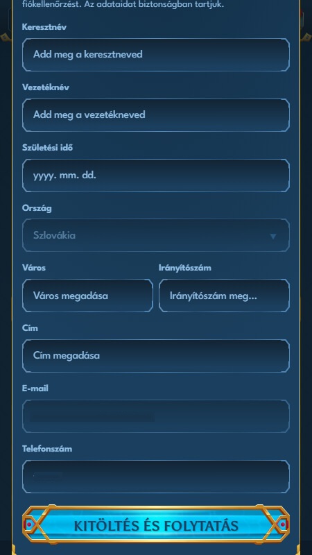 Casea registration step 3