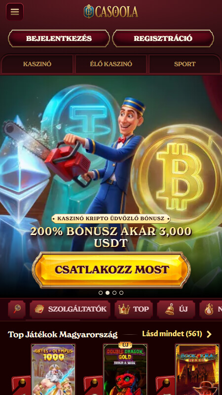 Casoola Kaszinó főoldal Magyarország