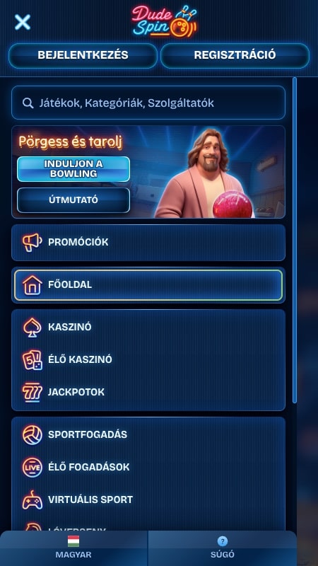 Főmenü