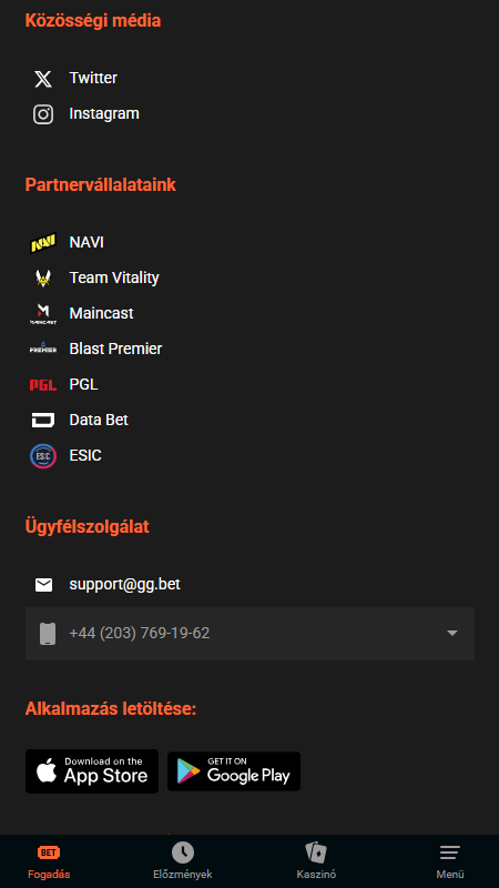 GG.Bet contacts Hungary