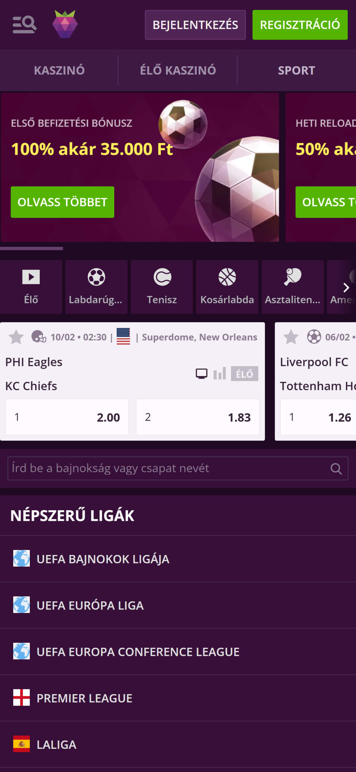 Sportfogadás