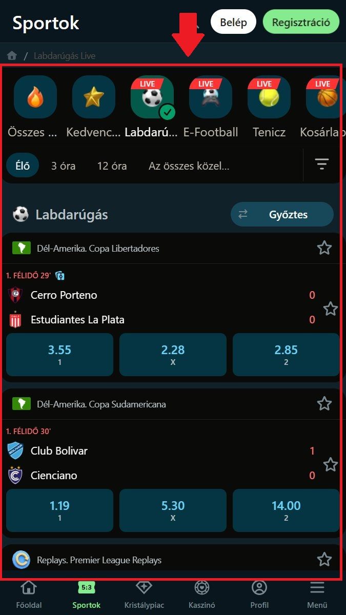 Royalsea Mobile Registration 3 Sport