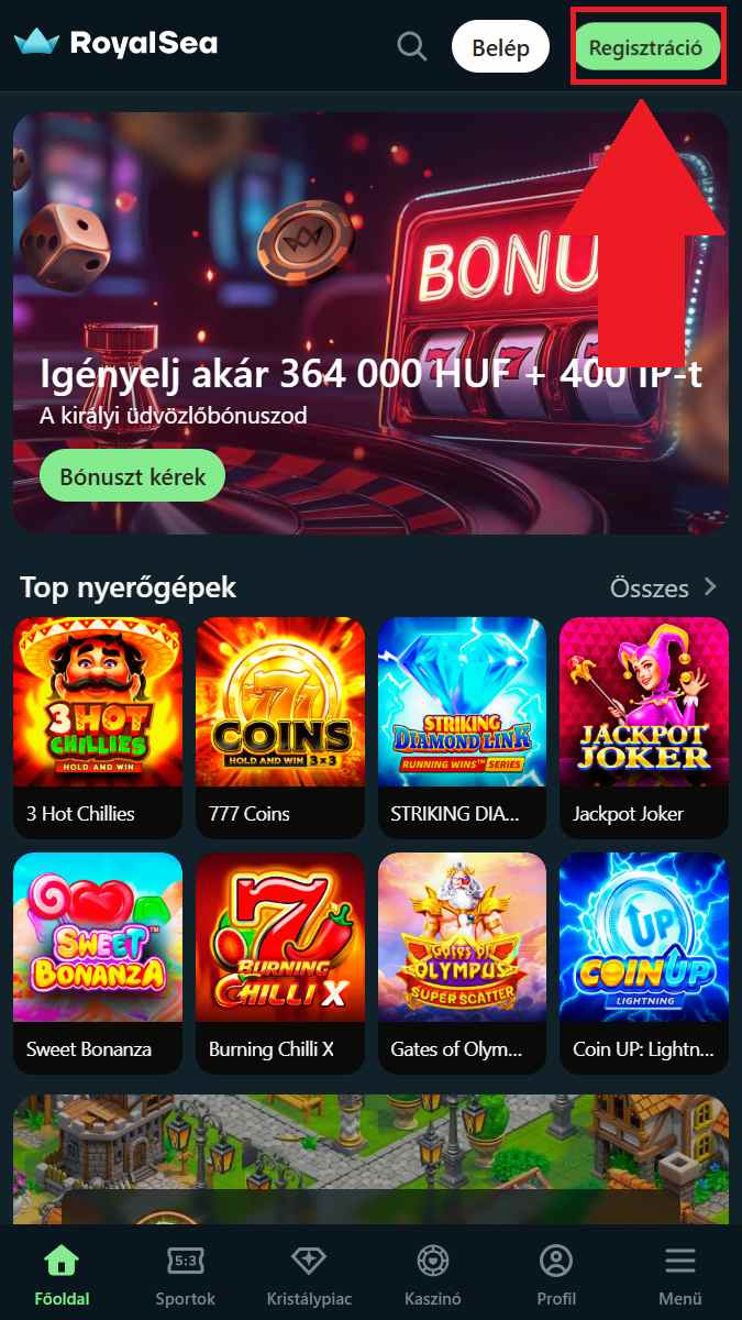 Royalsea Registration 1