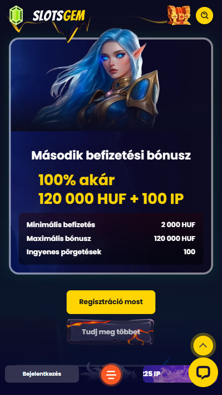 Bónuszok és Promóciók