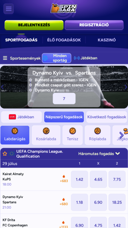 Spinbara sportfogadá