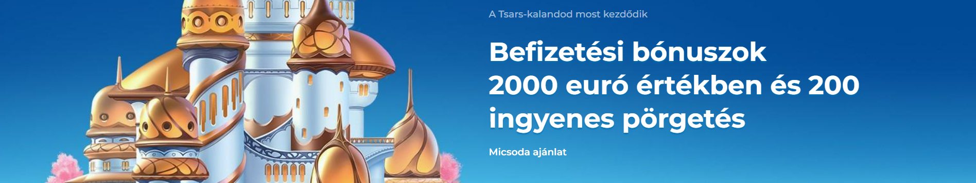 tsars bonuszok