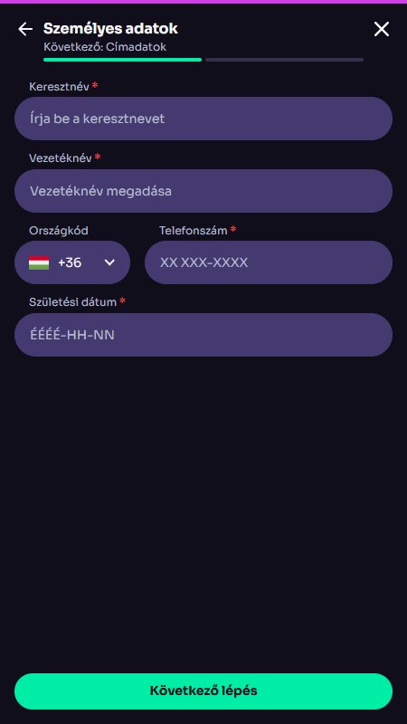 Regisztráció