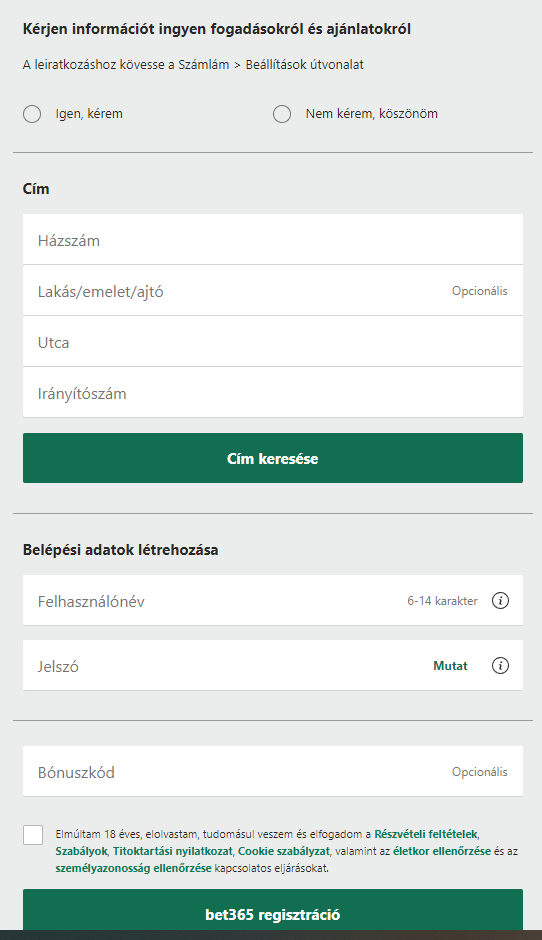 Bet365 magyar sport