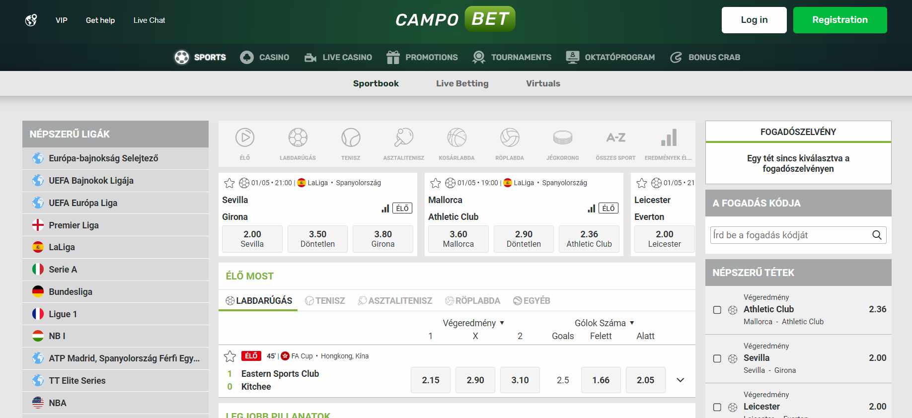 Campobet sportbook