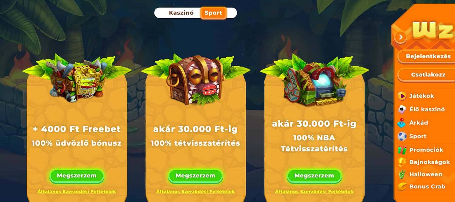 wazamba bonus