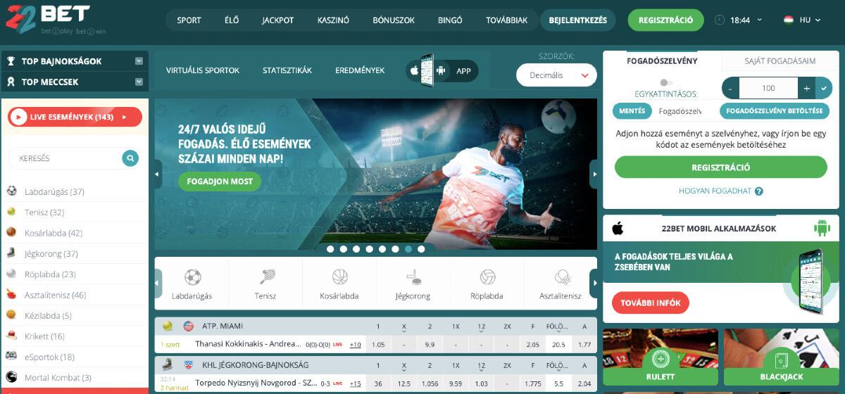 22bet bukméker