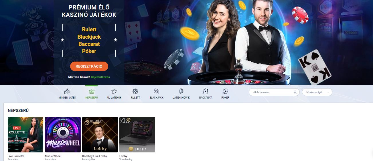 20Bet Live Casino HU
