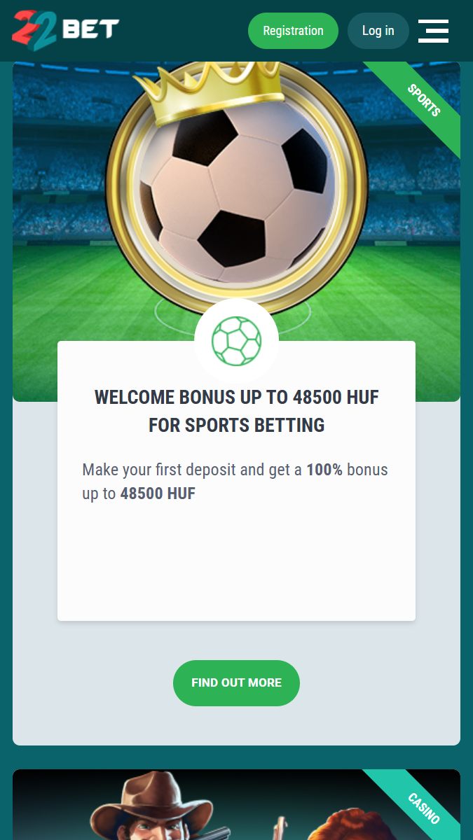 22bet bonuses
