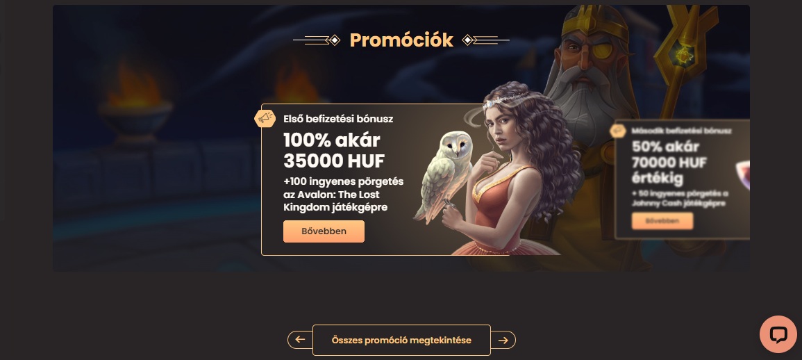 National Casino Promotions HU