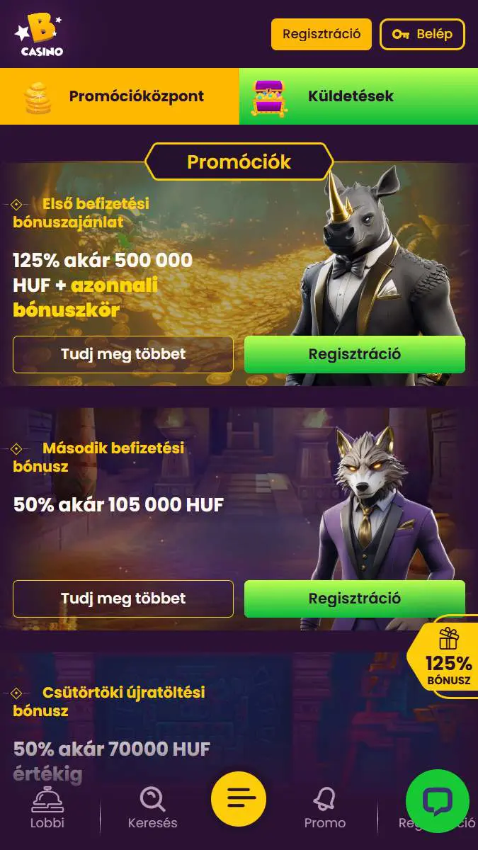 Bizzo Casino mobil alkalmazás bónuszok és felület