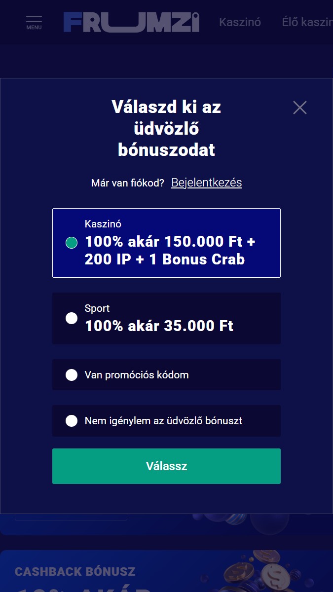 frumzi registration