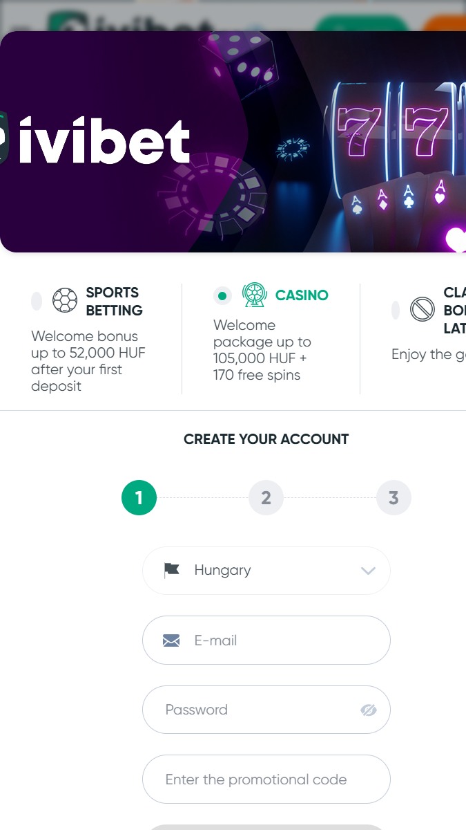 ivibet mobile registration