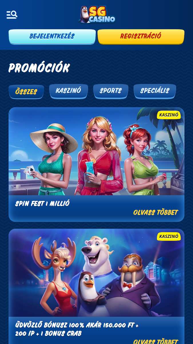 sgcasino mobile bonuses