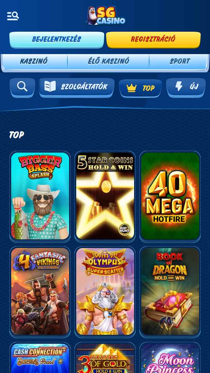 sgcasino mobile games