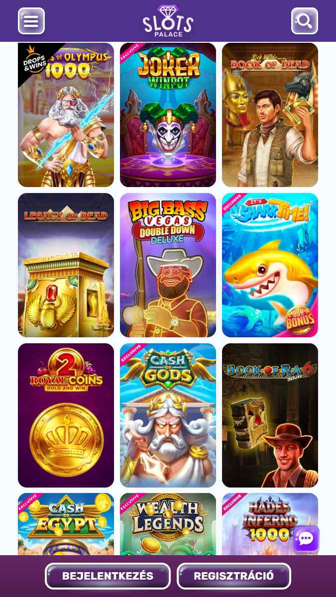 slots palace mobile casino