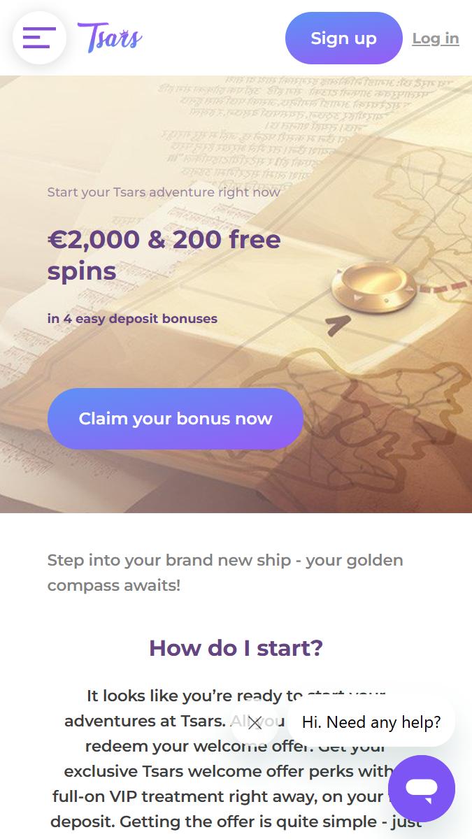 tsars bonus