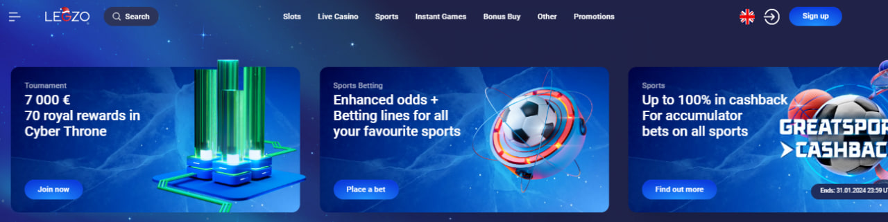 Legzo Casino