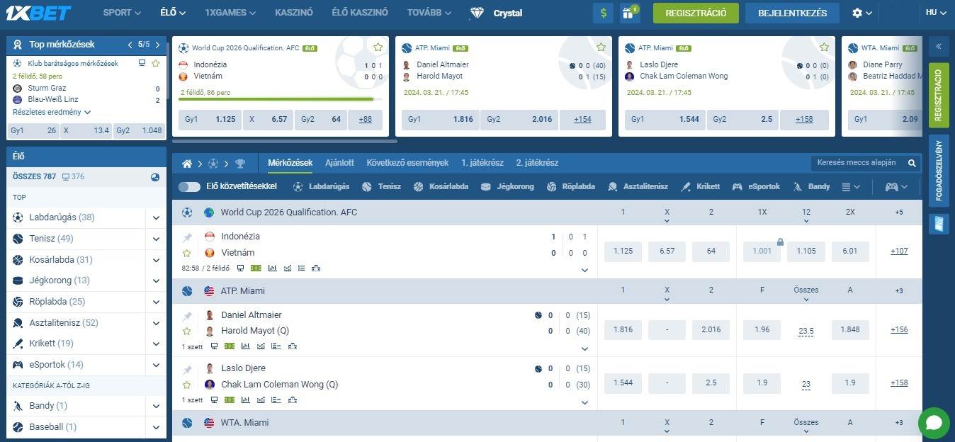 1xBet Bookmaker Sport Betting, sportfogadasok.net