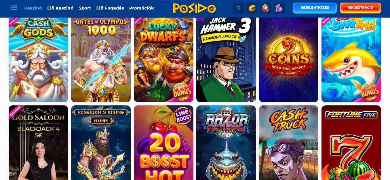 Posido Kaszino Játék, sportfogadasok.net