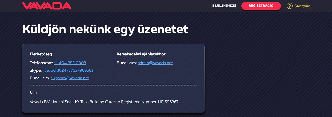 Vavada Ügyfélszolgálat, sportfogadasok.net