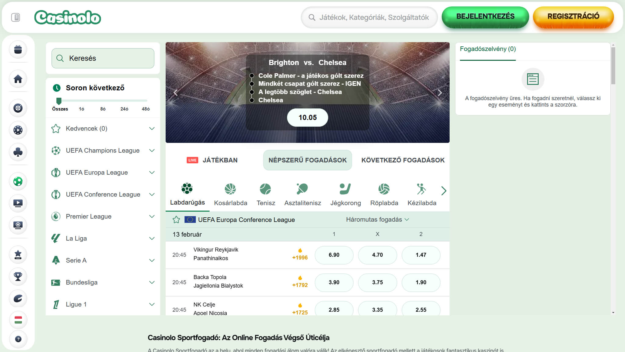 Casinolo Sport Betting Hungary, sportfogadasok.net