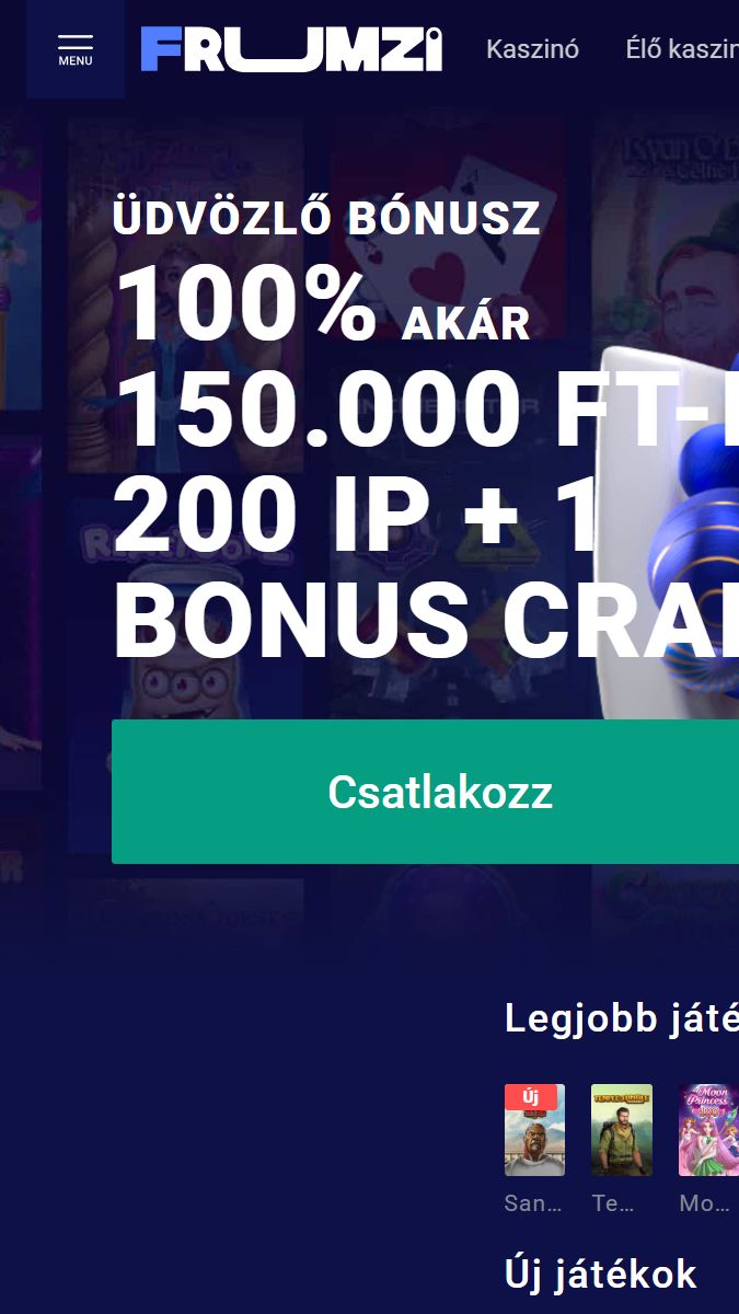 Frumzi Mobile Main