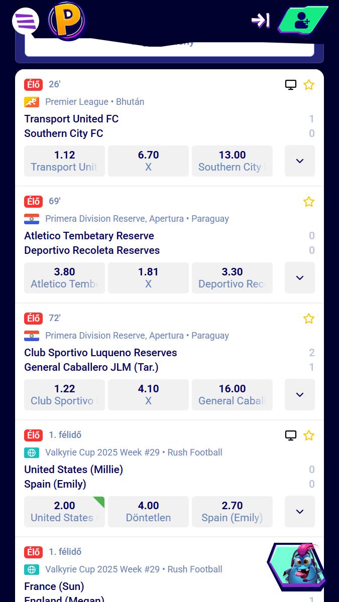 MrPacho Mobile Sports Page
