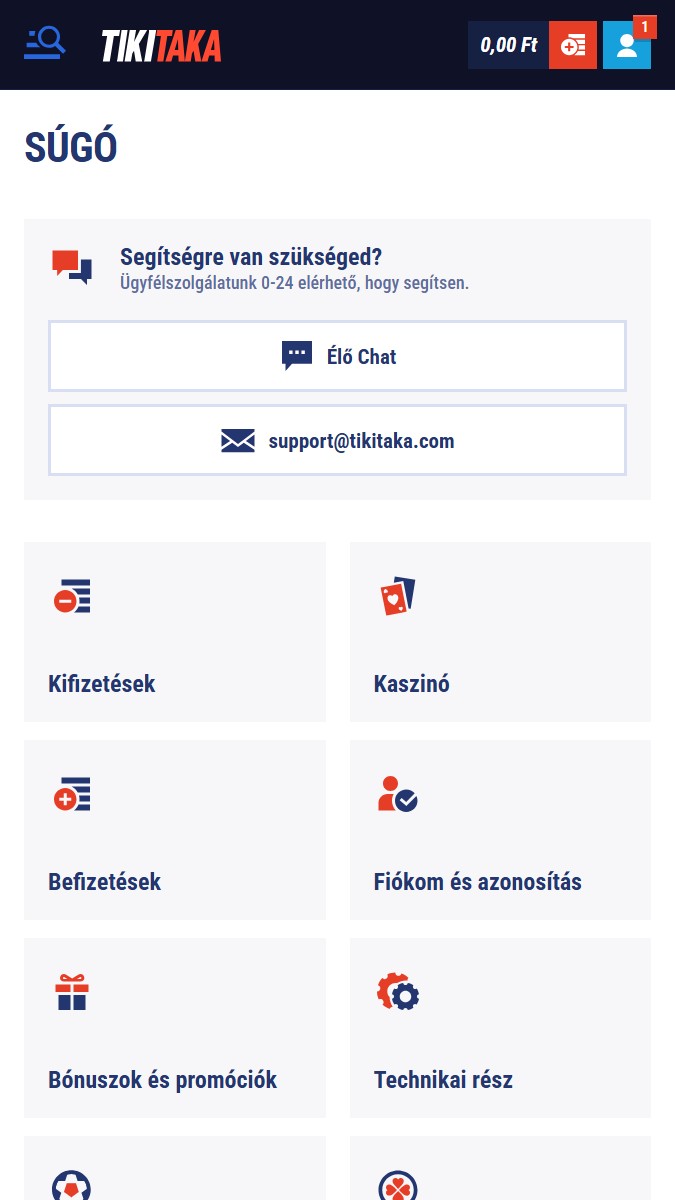 Tikitaka Mobile Support