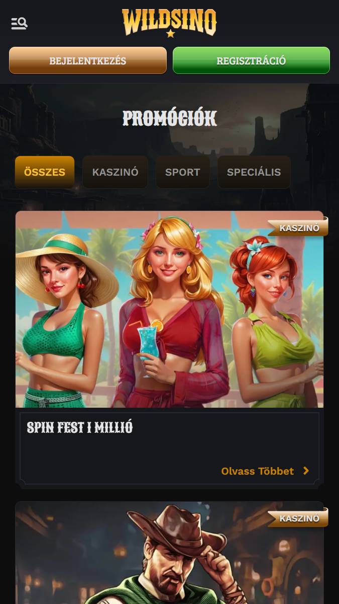 Wildsino Mobile Bonuses