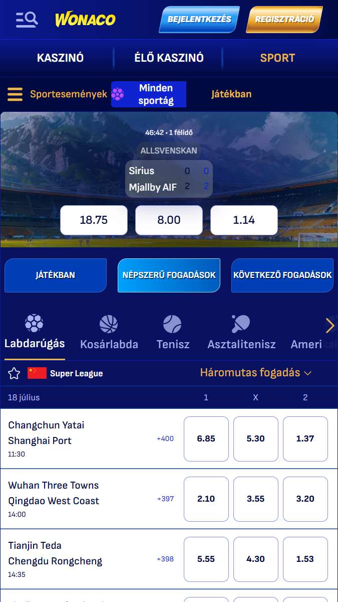 Wonaco Mobile Sports