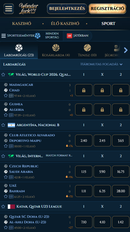 Wonderluck élő szekciója