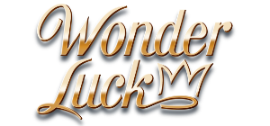 Wonderluck logo 300 by 140 pixels