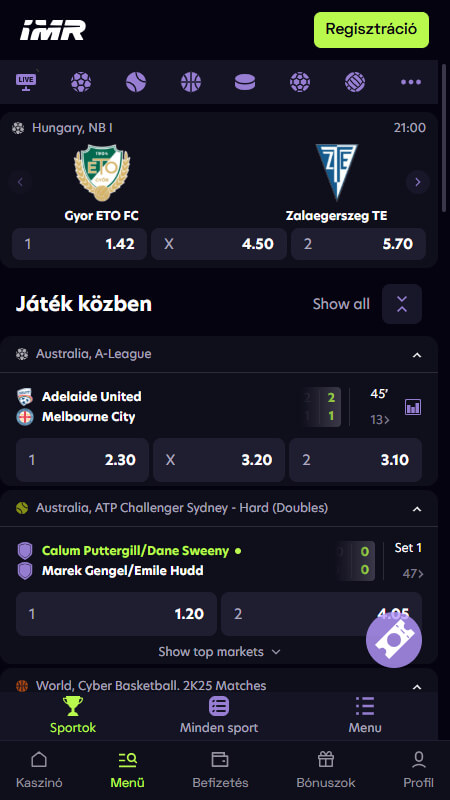 Immerion bookmaker sports betting