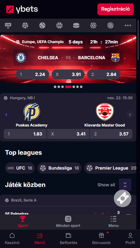 Ybets Fogadó piacok és lehetőségek