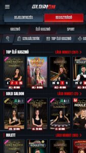glorion elo jatekok