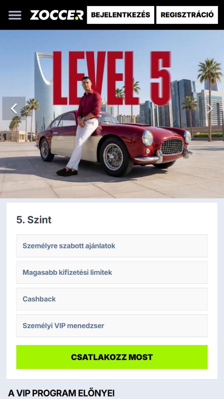 Zoccer Hungary VIP Program